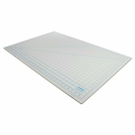 ELMERS PRODUCTS X-ACTO, Self-Healing Cutting Mat, Nonslip Bottom, 1in Grid, 24 X 36, Gray X7763